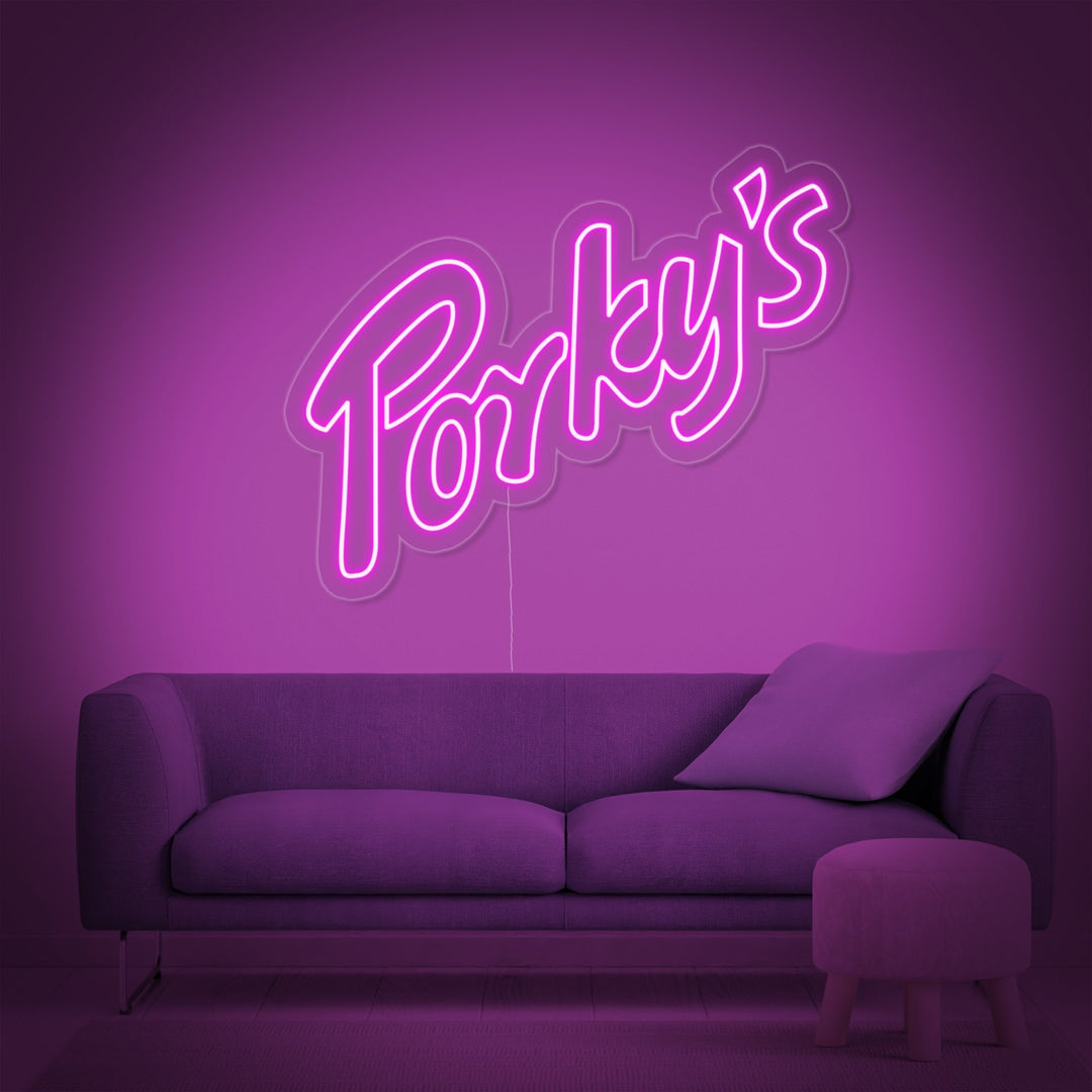 "Porky" Neonkyltti