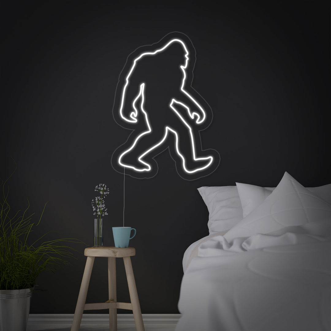 "Sasquatch" Neonkyltti