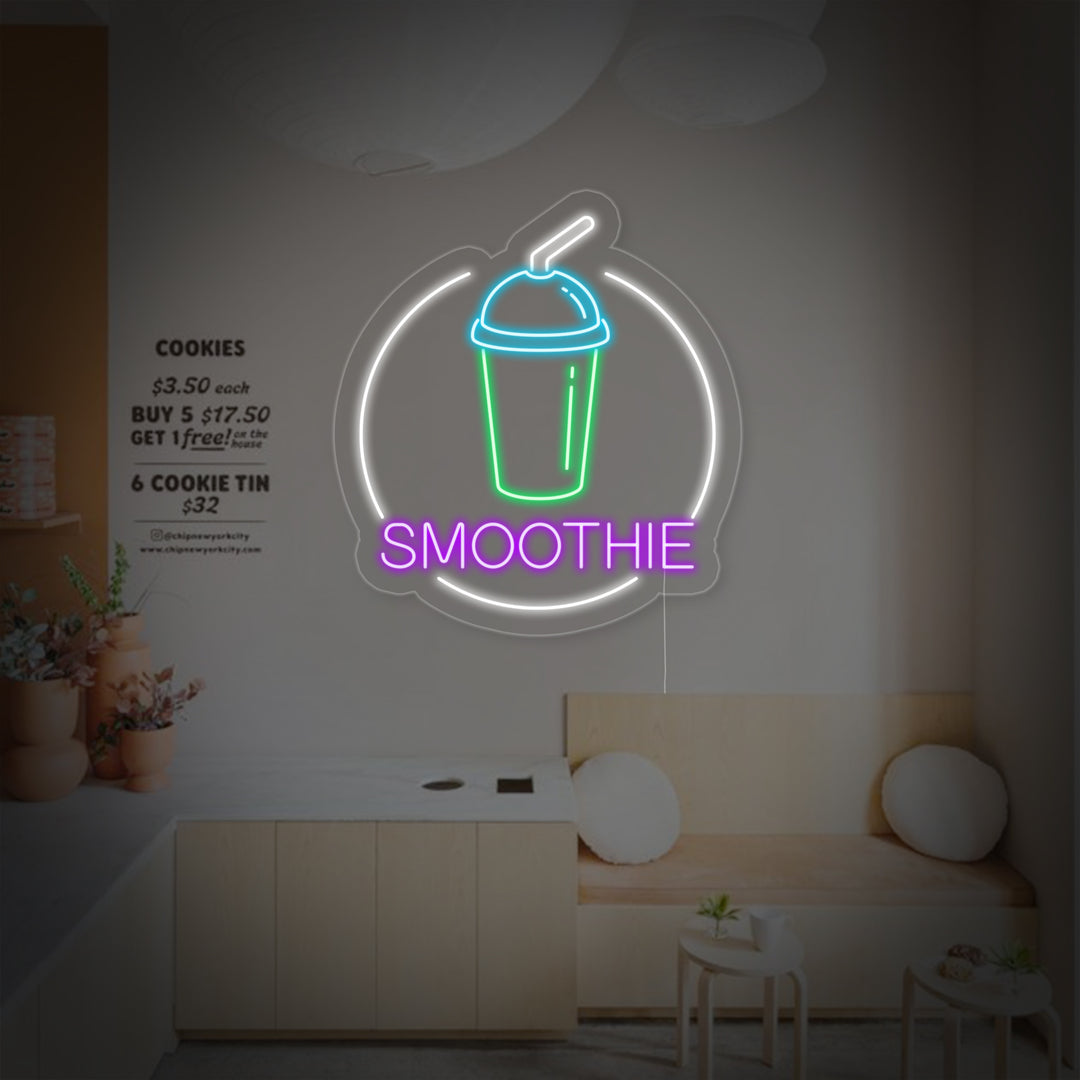 "Smoothie" Neonkyltti