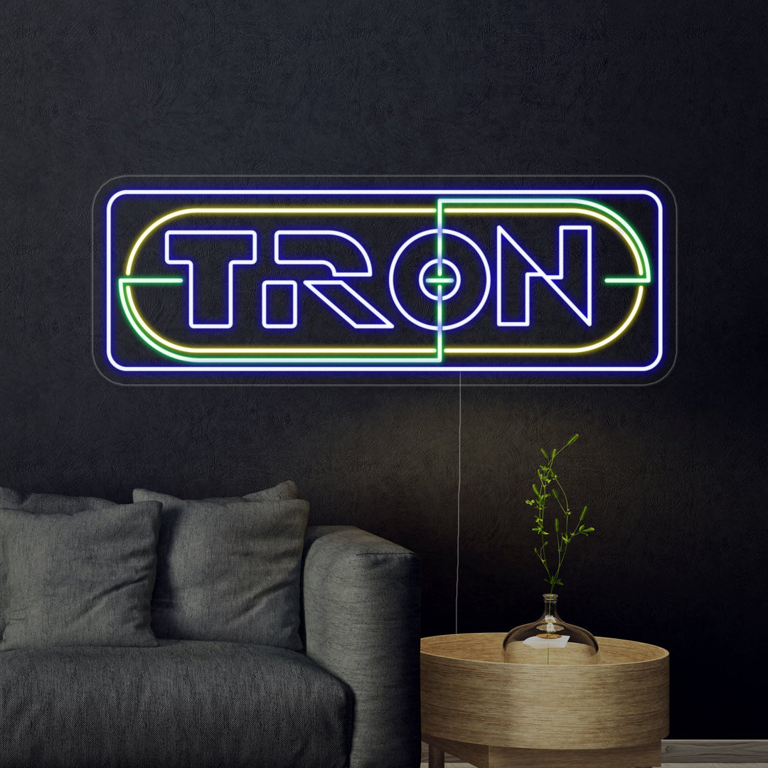 "Tron" Neonkyltti
