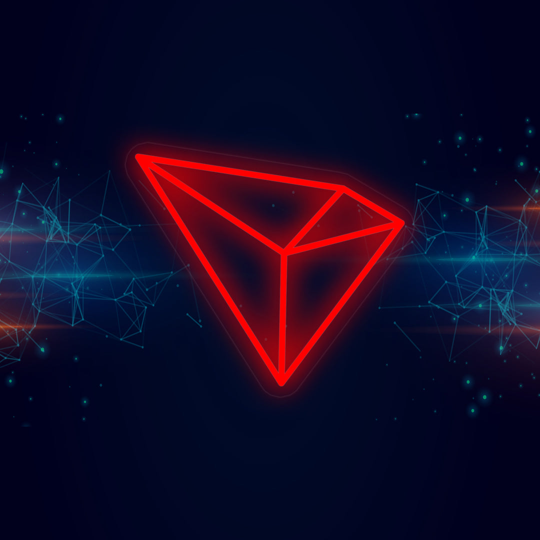 "Tron Trx-Logo" Neonkyltti