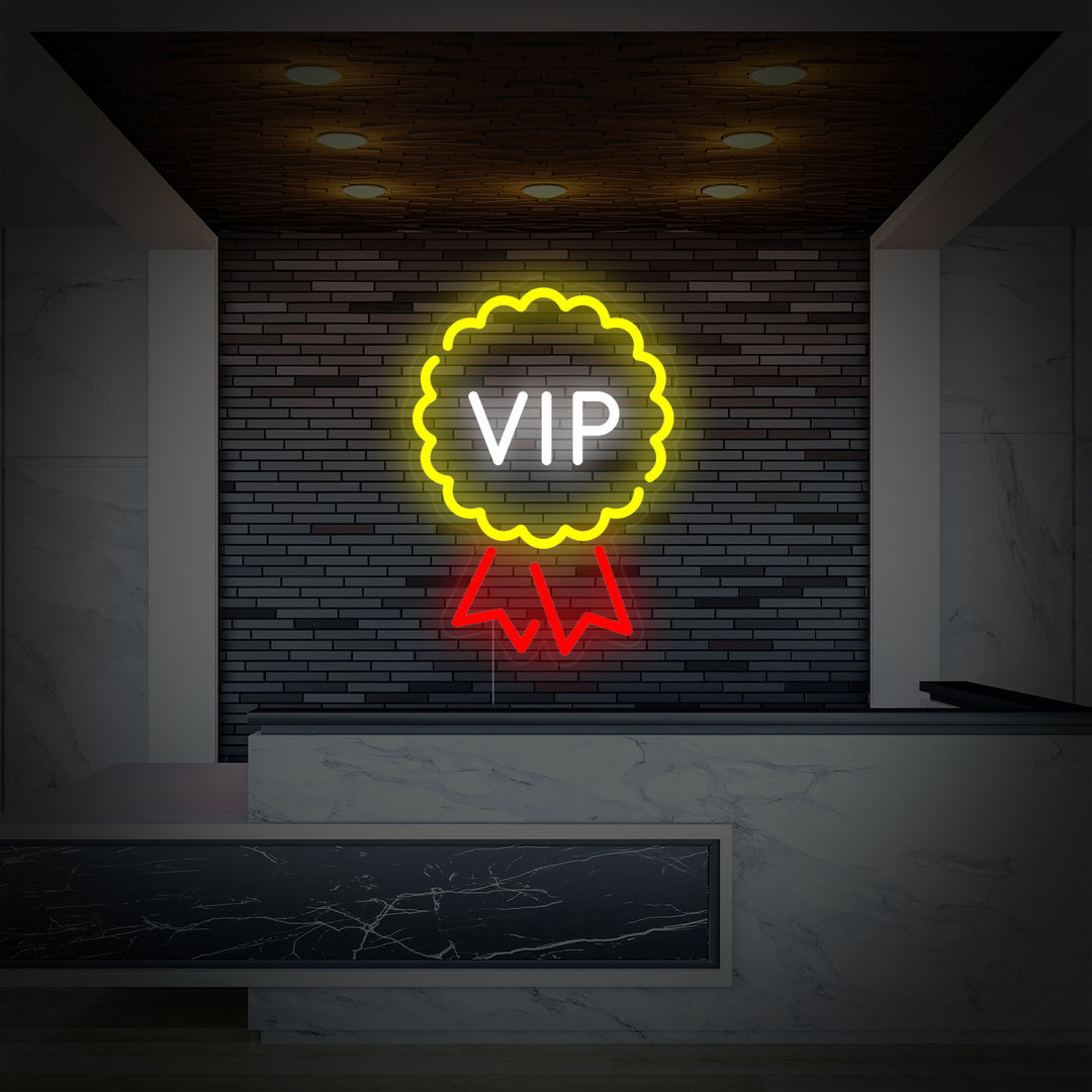 "VIP-Huone, VIP-Lounge" Neonkyltti