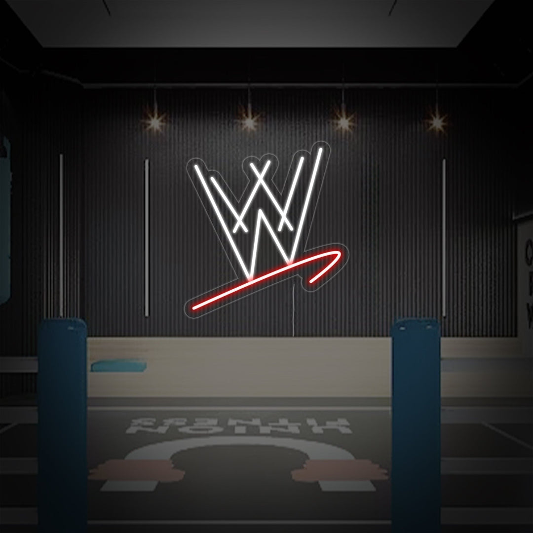 "WWE" Neonkyltti