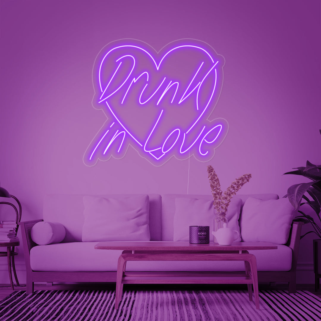 "Drunk In Love" Neonkyltti