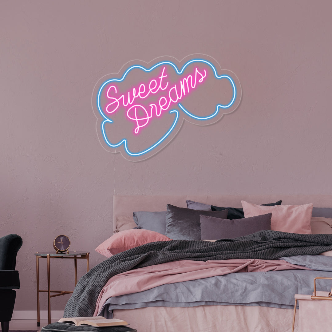 "Sweet Dreams" Neonkyltti