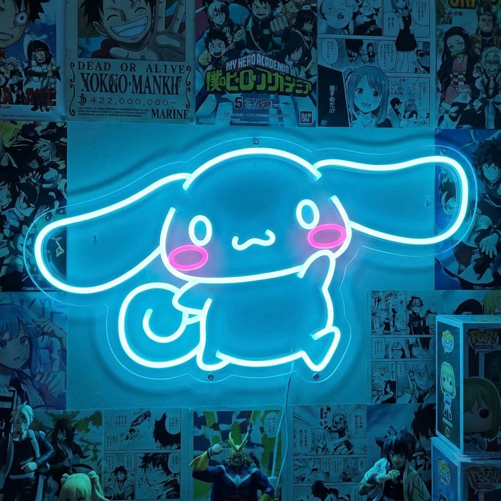 "Cinnamoroll Anime" Neonkyltti