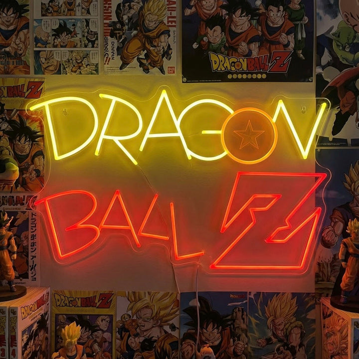 "Dragon Ball Z -Logon Anime" Neonkyltti