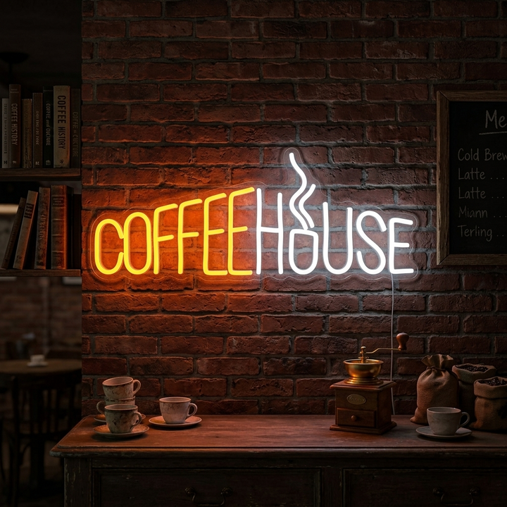 "Coffee House" Neonkyltti