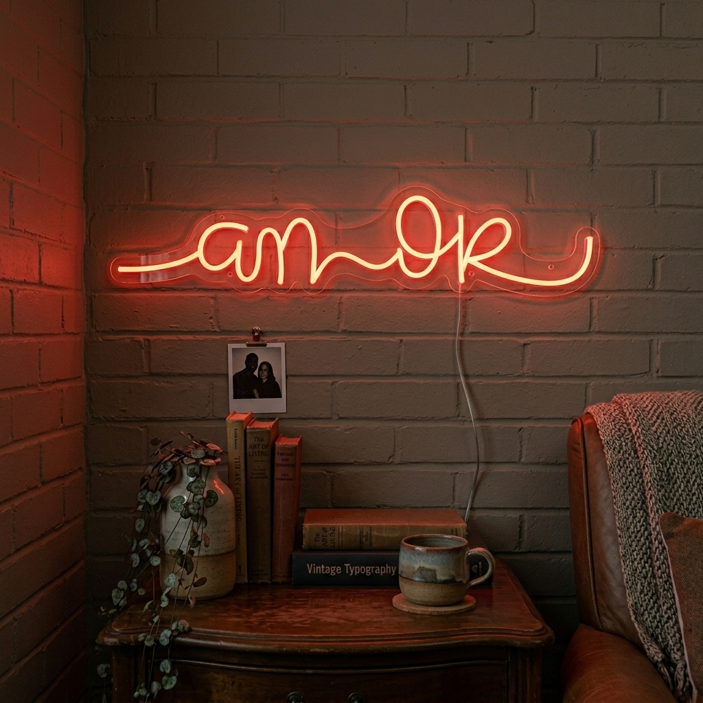 "I am OK" Neonkyltti
