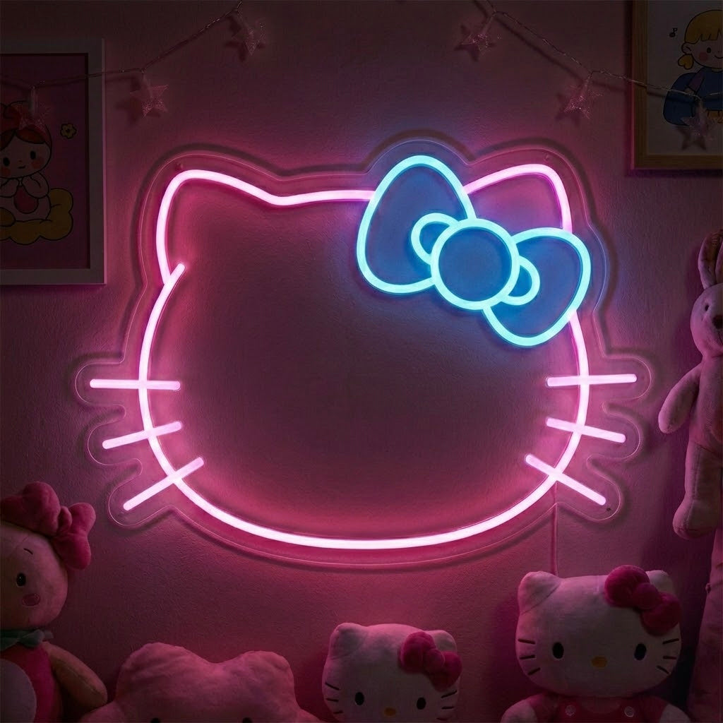 "Kitty Cat" Neonkyltti