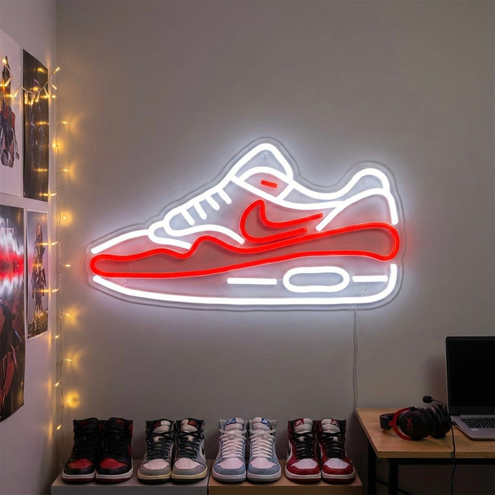 "NK Air Max 1 Lenkkari" Neonkyltti
