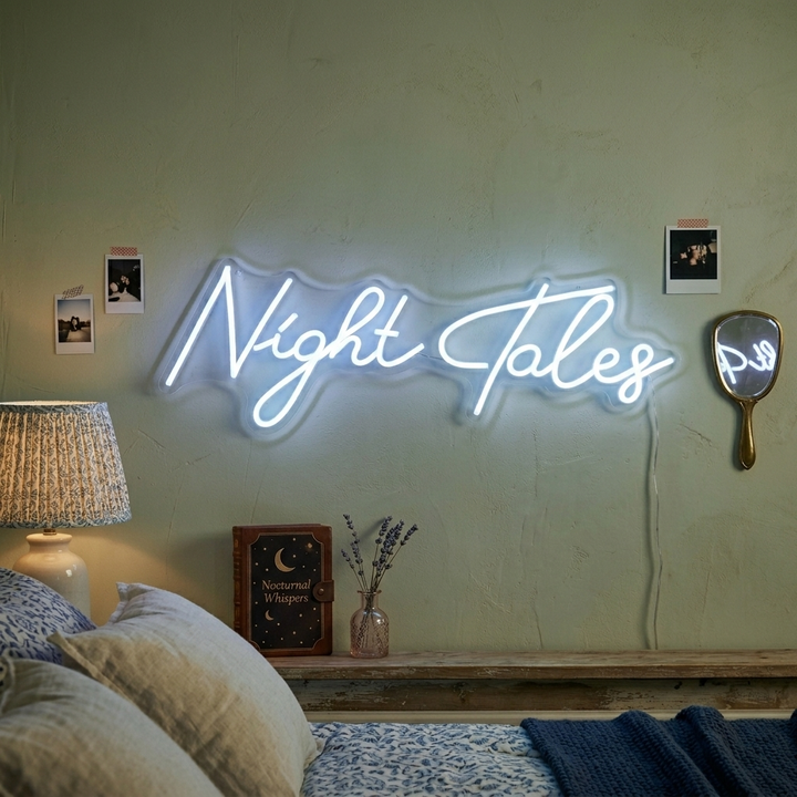 "Night Tales" Neonkyltti