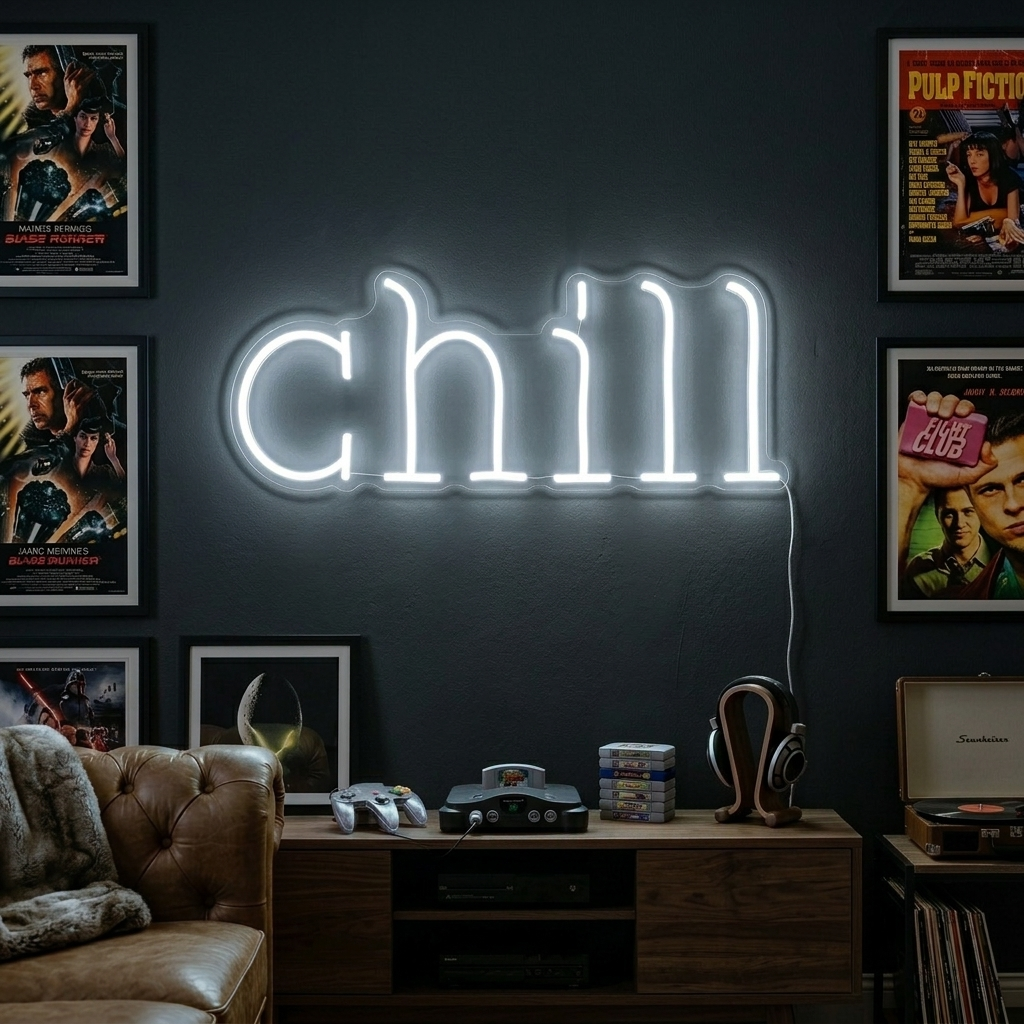 "Chill" Neonkyltti