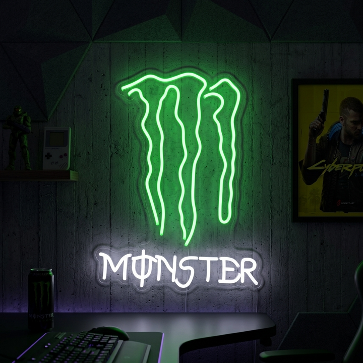 "Monster" Neonkyltti