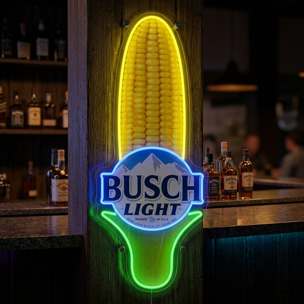 "Maissi olut logo" Neonkyltti