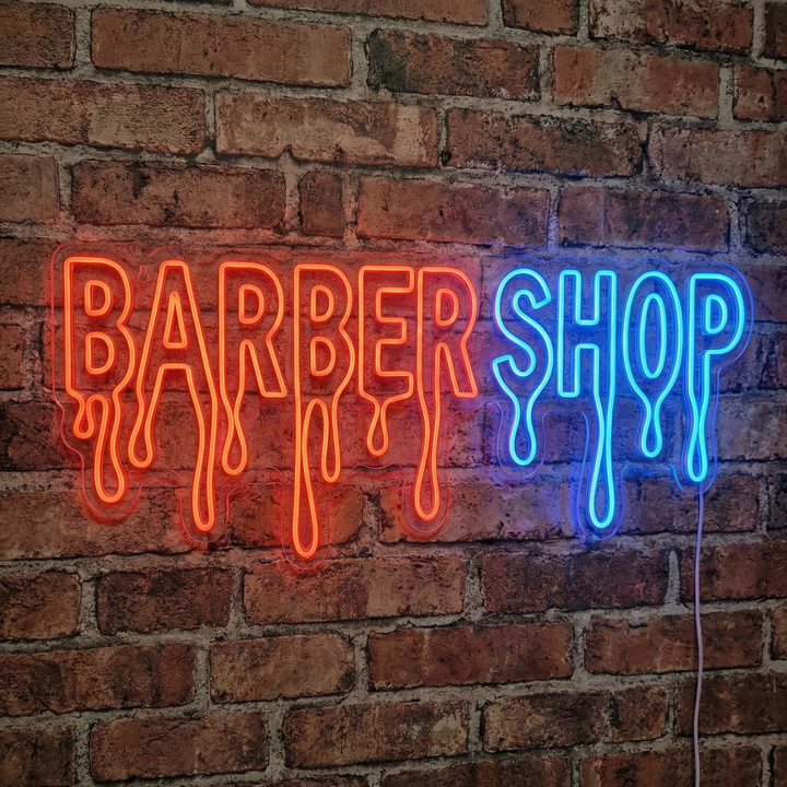 "Barber Shop" Neonkyltti