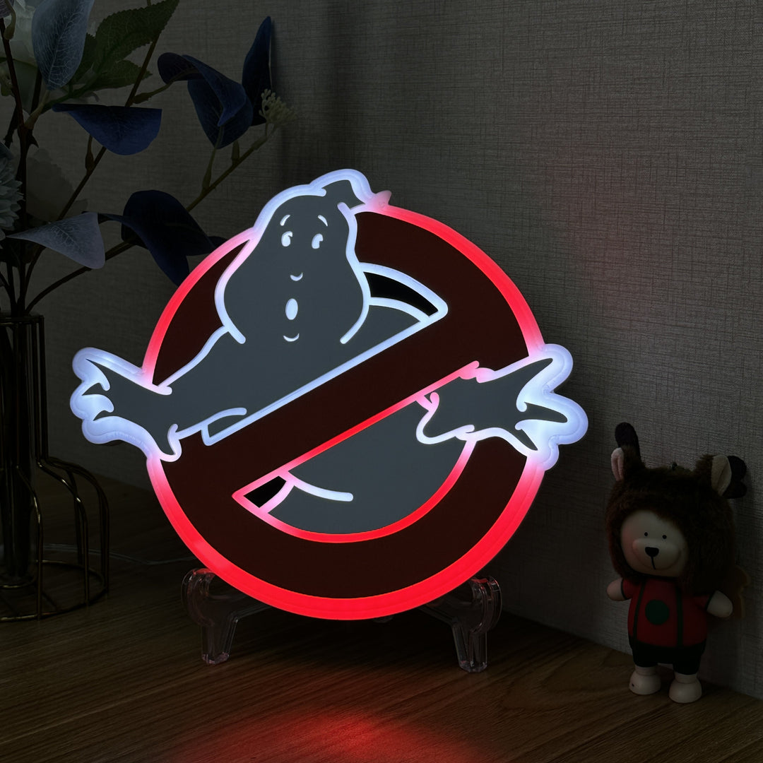 "Ghostbusters, vaarat lopettavat pääsyn" Neon Like