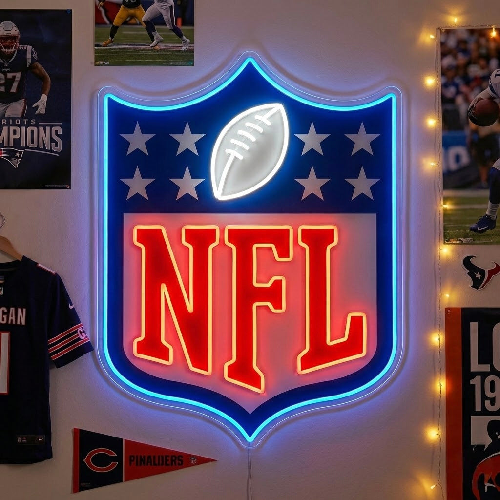 "Nfl logo" Neonkyltti