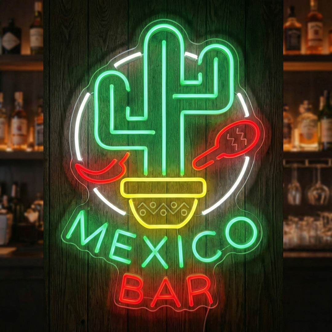 "Mexico Bar" Neonkyltti