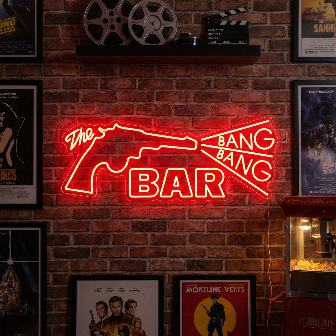 "Bang Bang Bar" Neonkyltti