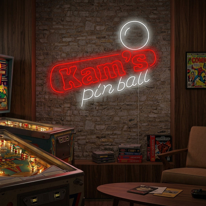 "Kams Flipper" Neonkyltti