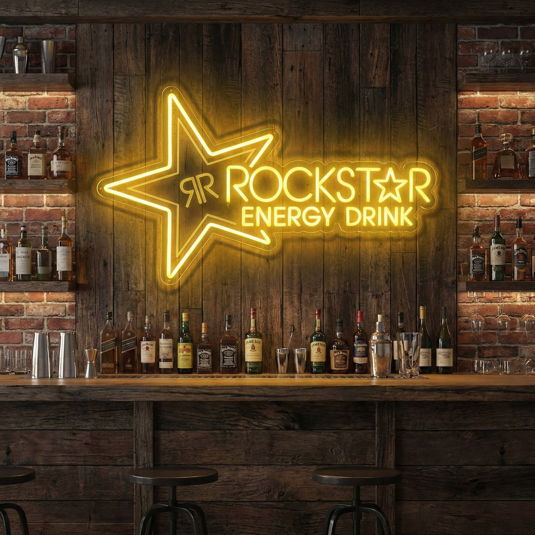 "Rockstar" Neonkyltti