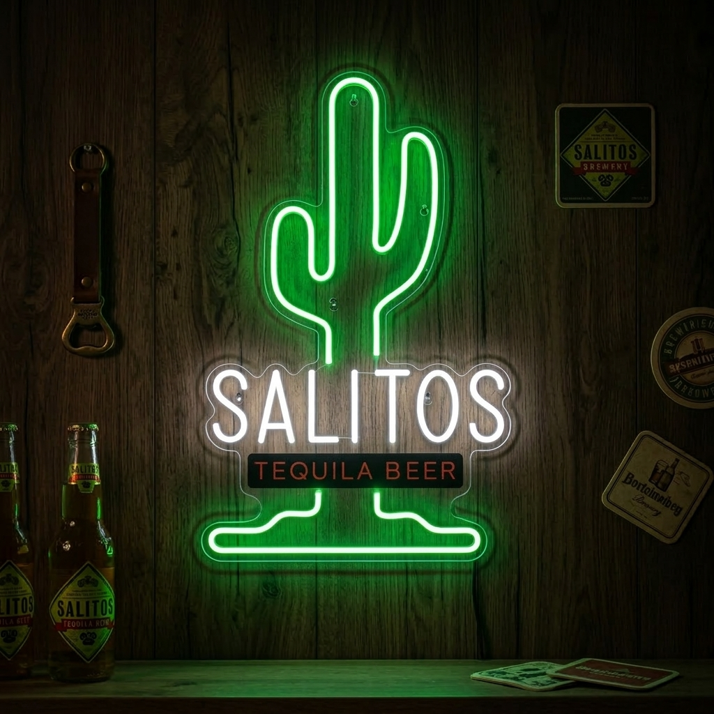 "Salitos" Neonkyltti