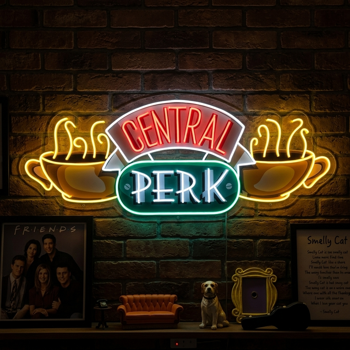"Central Perk" Neonkyltti