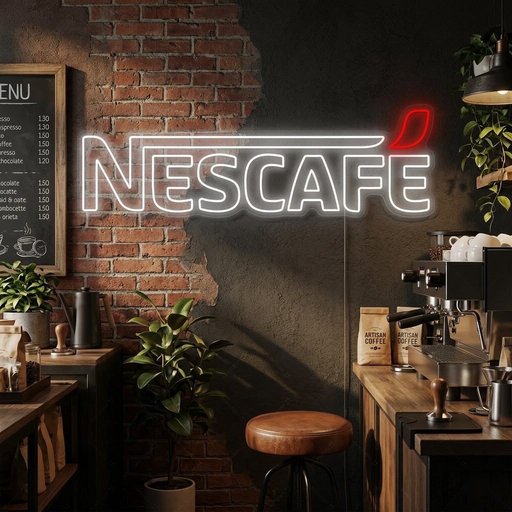 "Nescafe" Neonkyltti