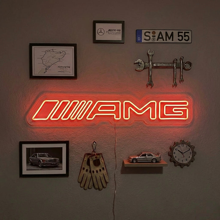 "AMG" Neonkyltti