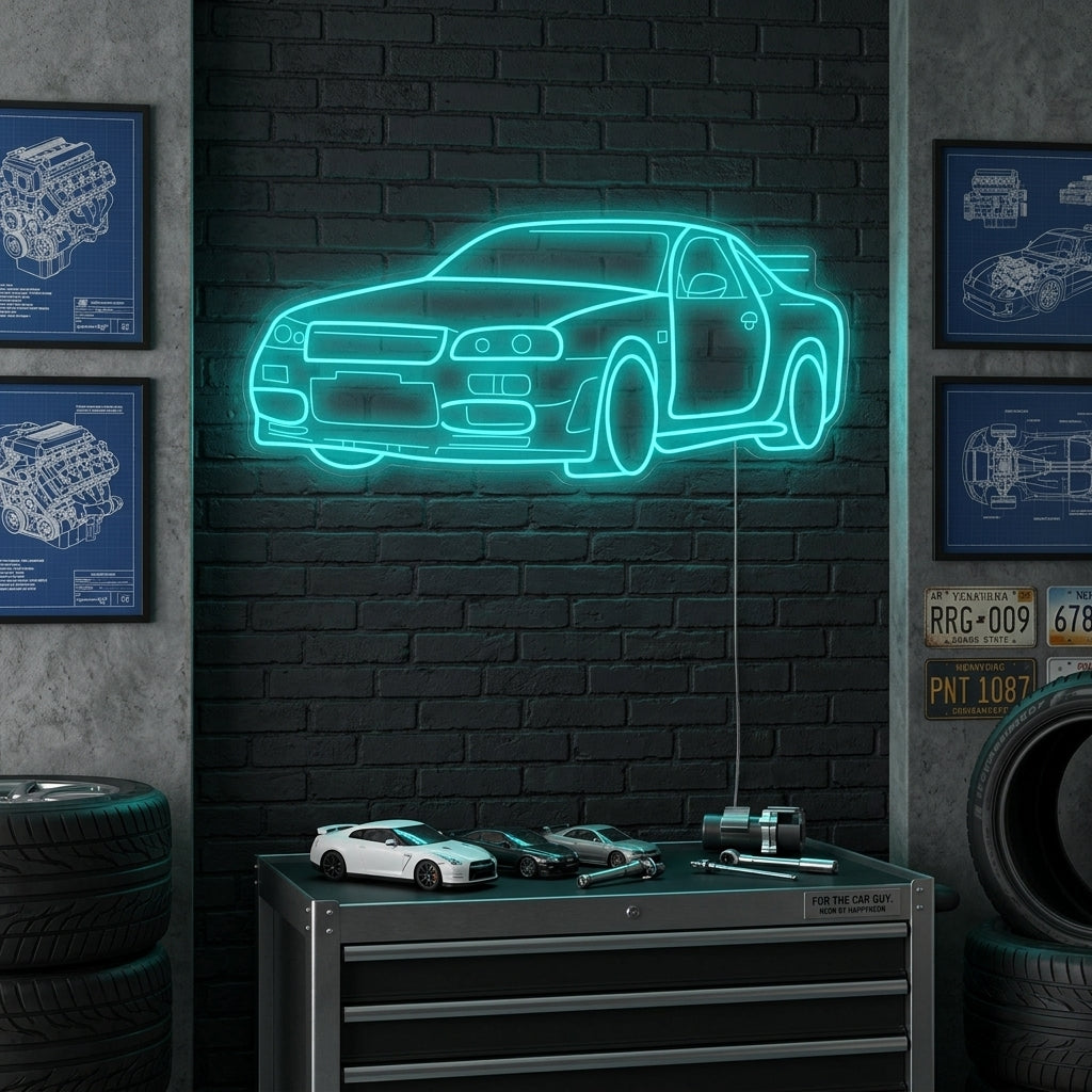 "GTR auto" Neonkyltti