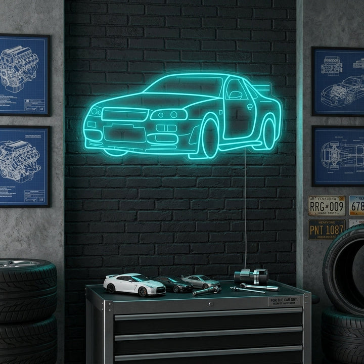 "GTR auto" Neonkyltti