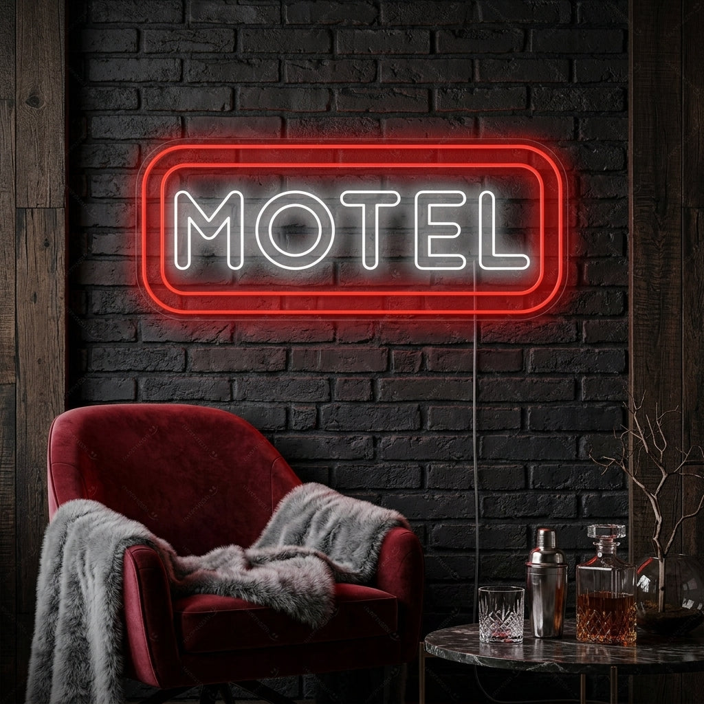 "Motel" Neonkyltti