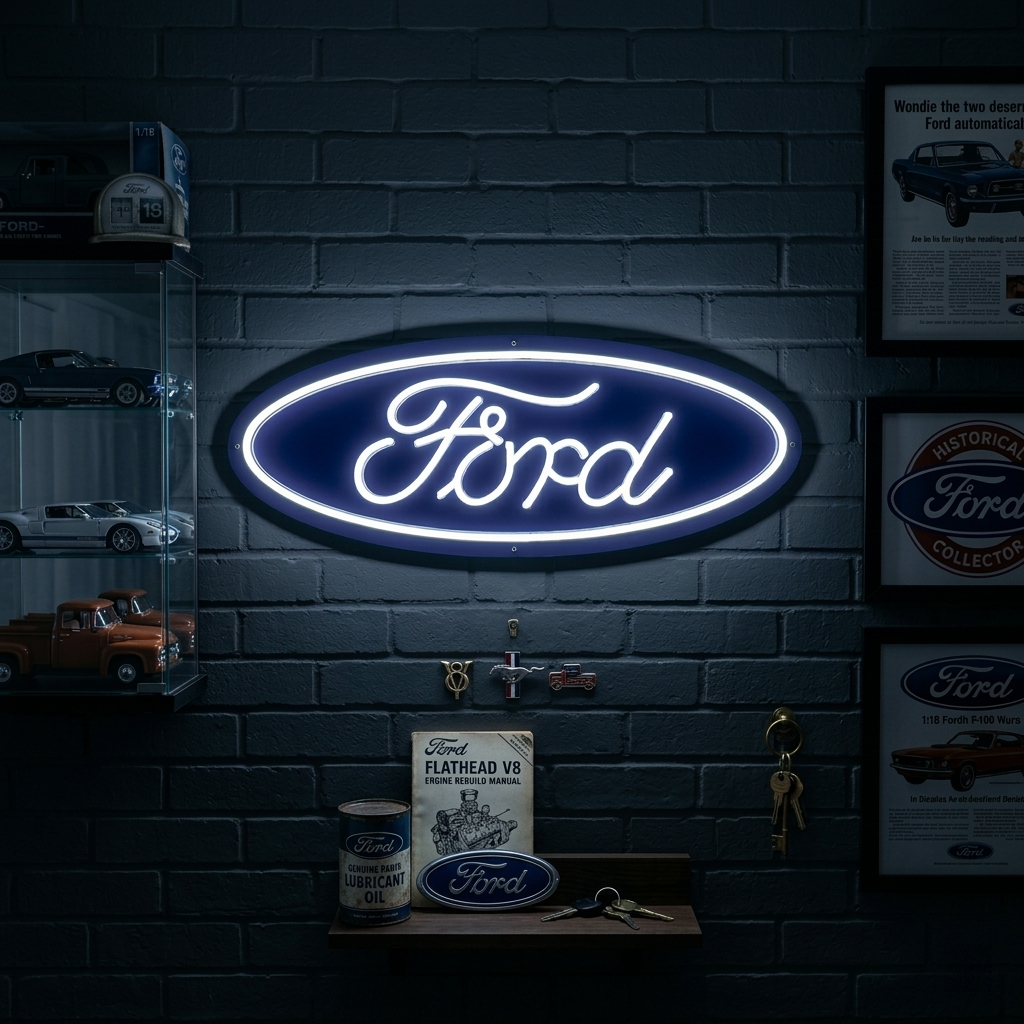 "Car Logo" Neonkyltti