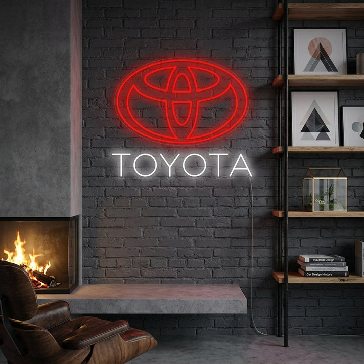 "Toyota-logo" Neonkyltti