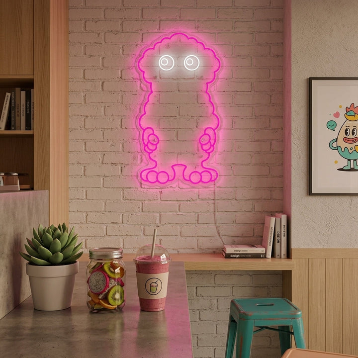 "Scoop" Neonkyltti