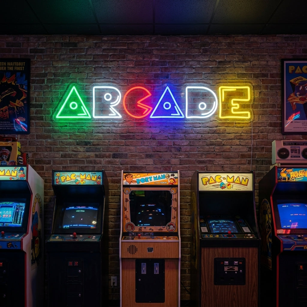 "Arcade" Neonkyltti