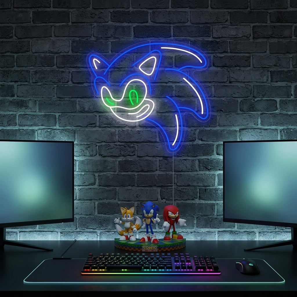 "Sonic" Neonkyltti