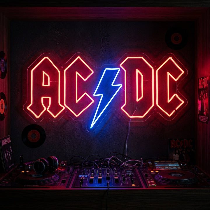 "ACDC" Neonkyltti