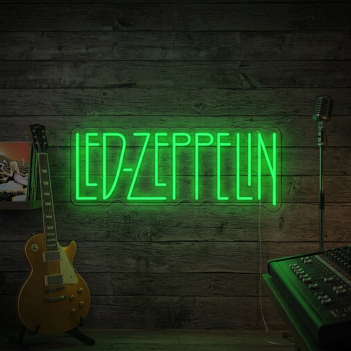 "LED Zeppelin" Neonkyltti