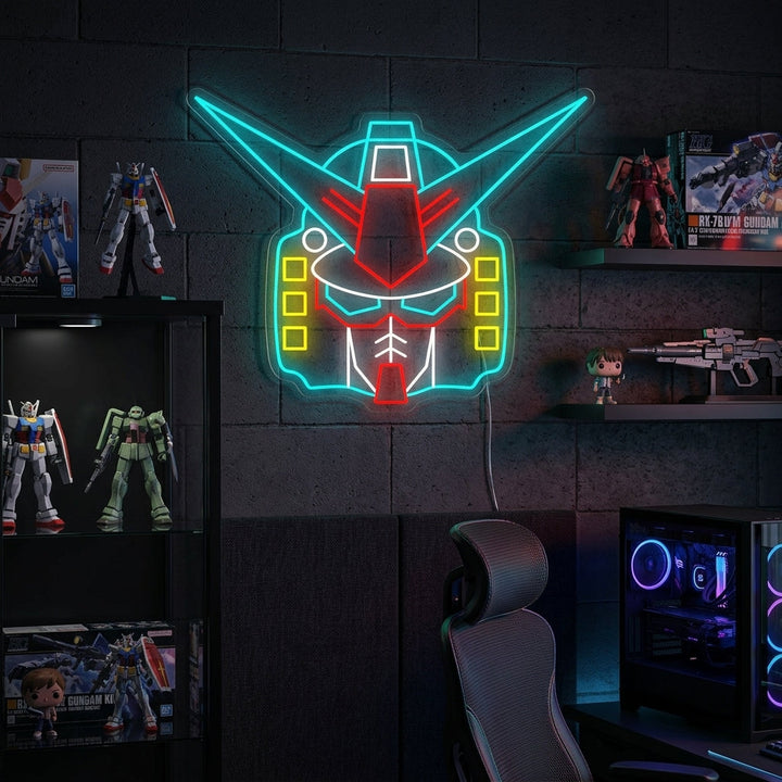 "Gundam Robot" Neonkyltti