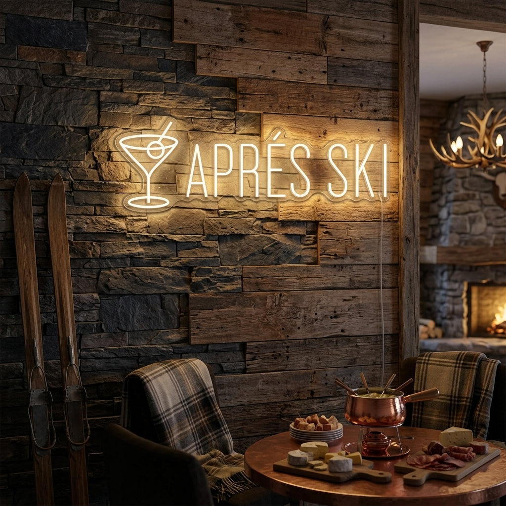 "Après Ski" Neonkyltti