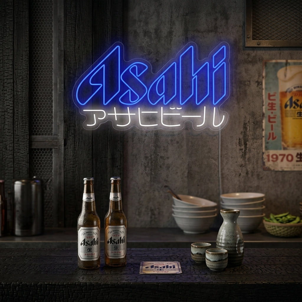 "Japanin oluen logo" Neonkyltti