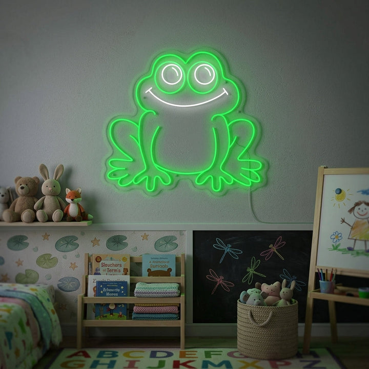 "Sammakko" Neonkyltti