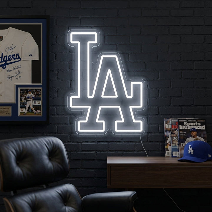 "LA" Neonkyltti