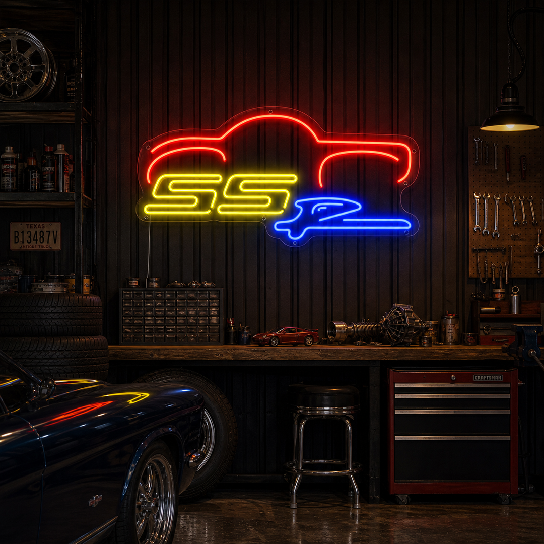 "SSR Auto" Neonkyltti