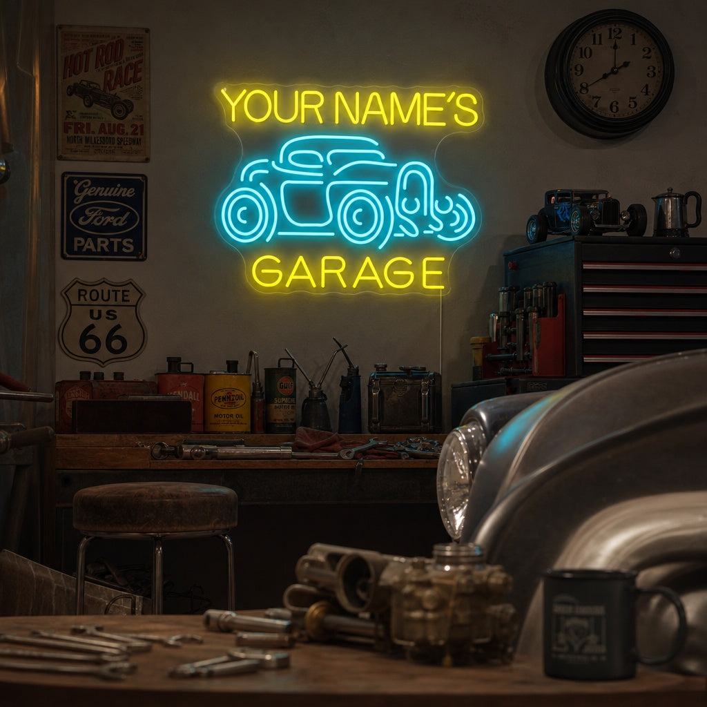 "Jack Garage" Neonkyltti
