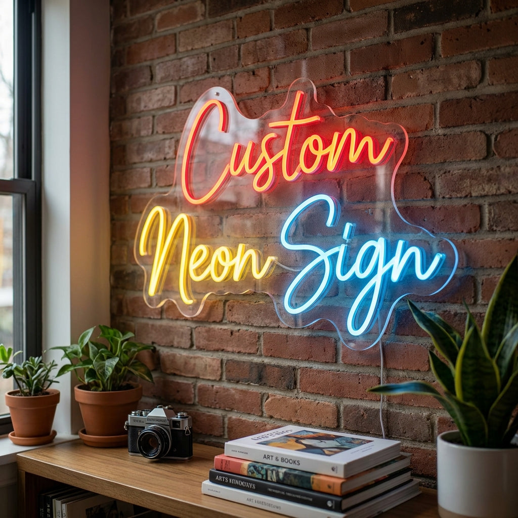 Personoidut Neonkyltit