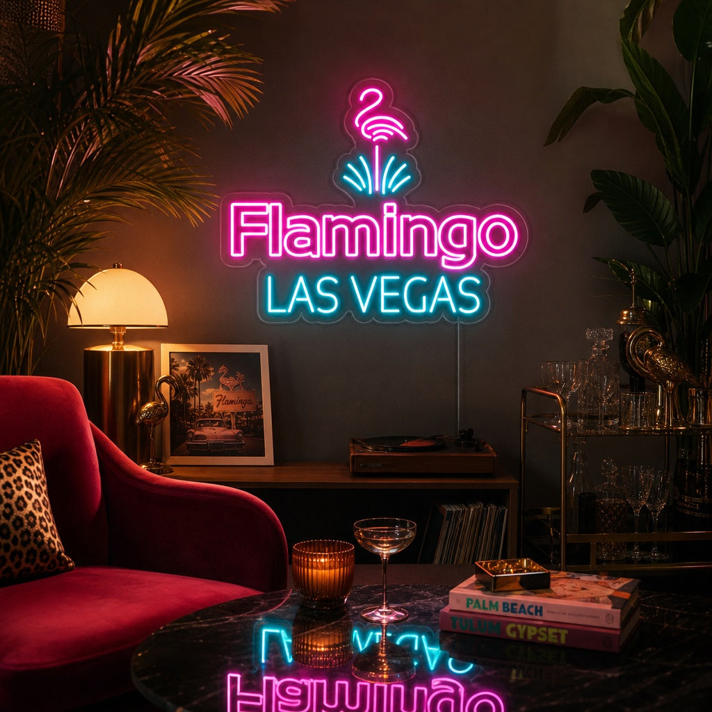 "Flamingo Las Vegas" Neonkyltti