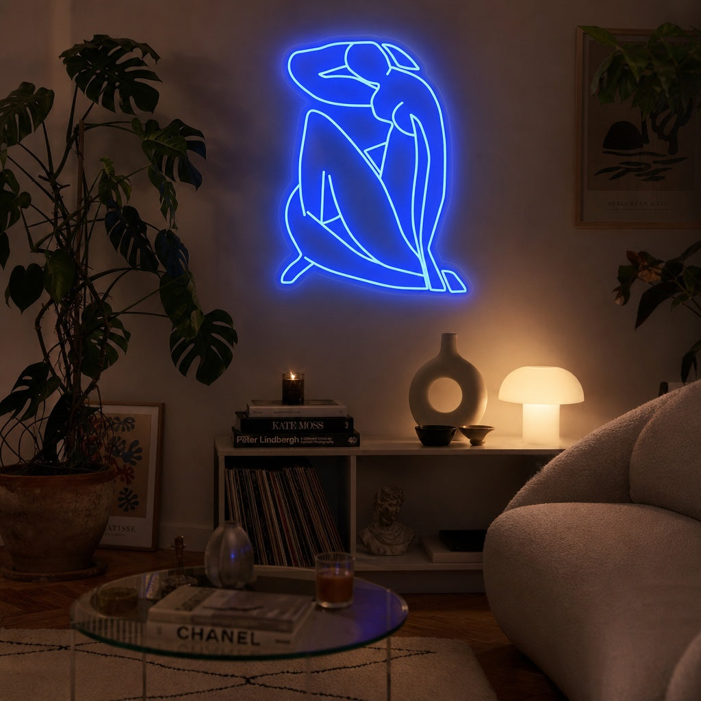 "Alaston Henri Matisse" Neonkyltti